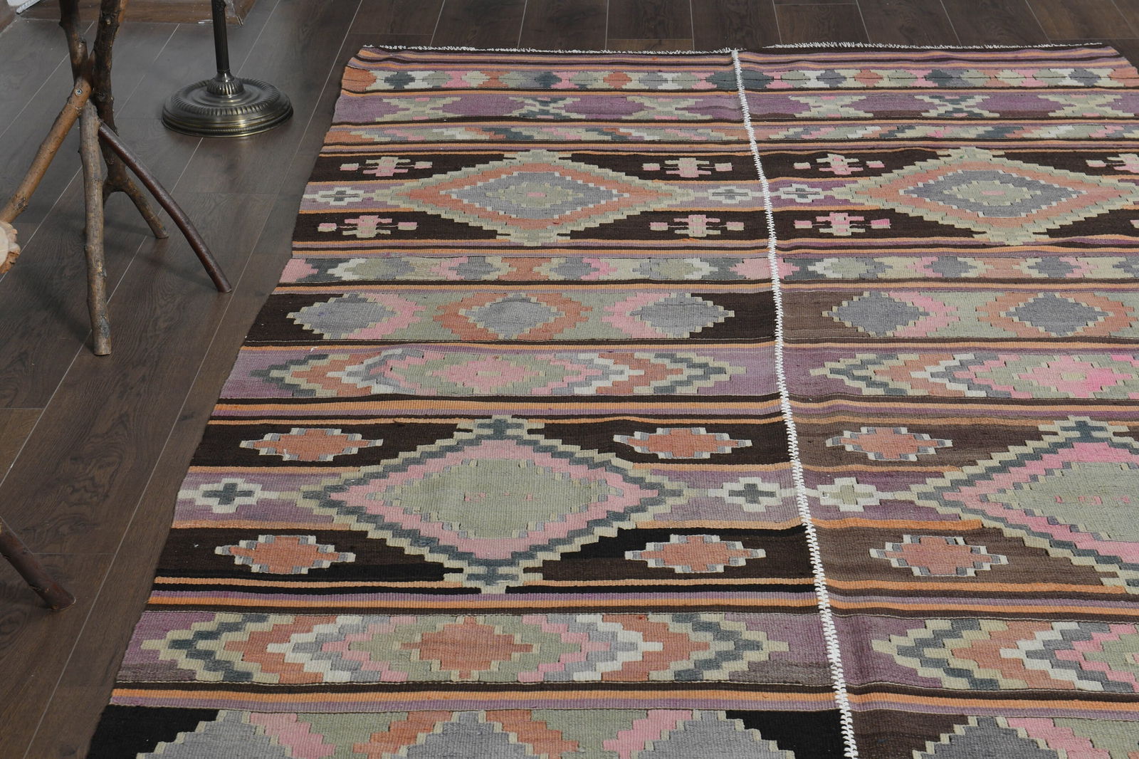 5'3x12'3 ft, COLORFUL RUNNER RUG - 16