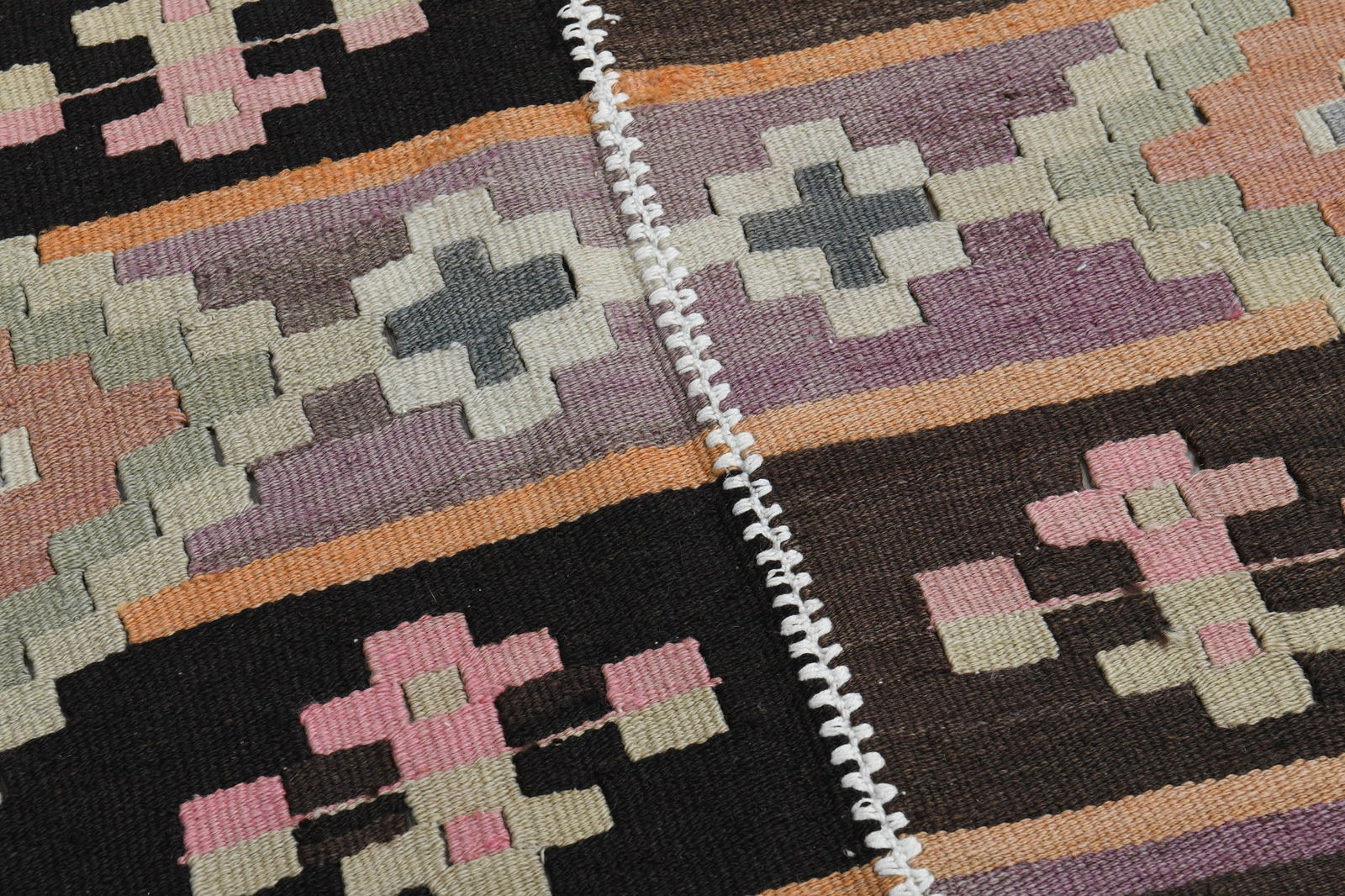 5'3x12'3 ft, COLORFUL RUNNER RUG - 6