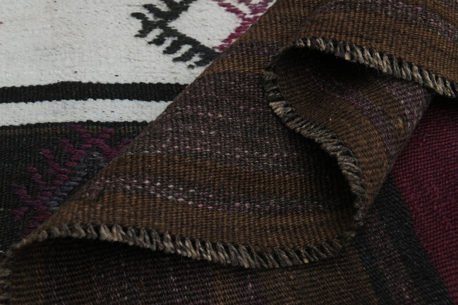 3.2x9.2 ft, STRIPED KILIM RUNNER - 4