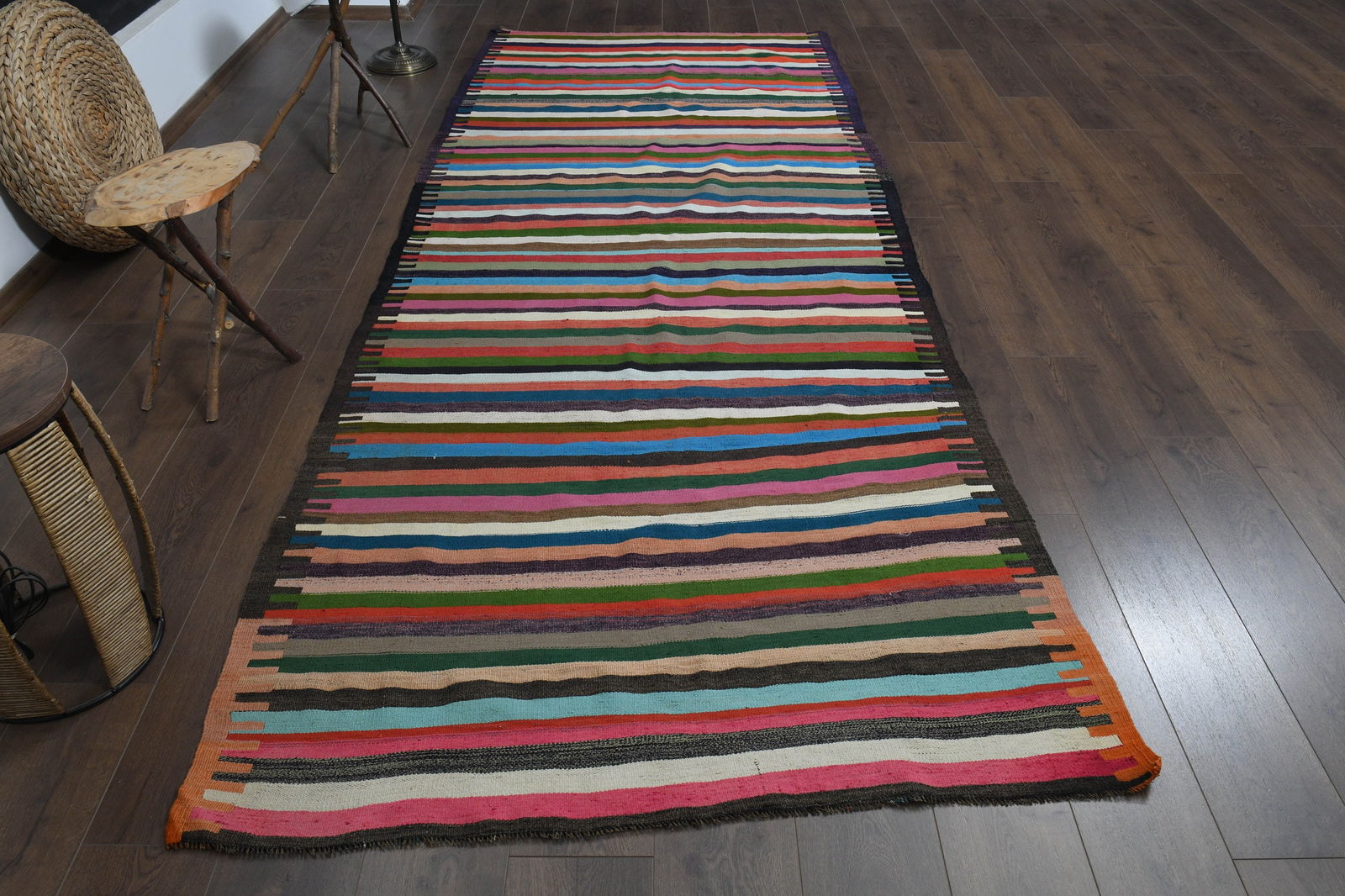 4'5x11'5 ft, WIDE RUNNER RUG - 12