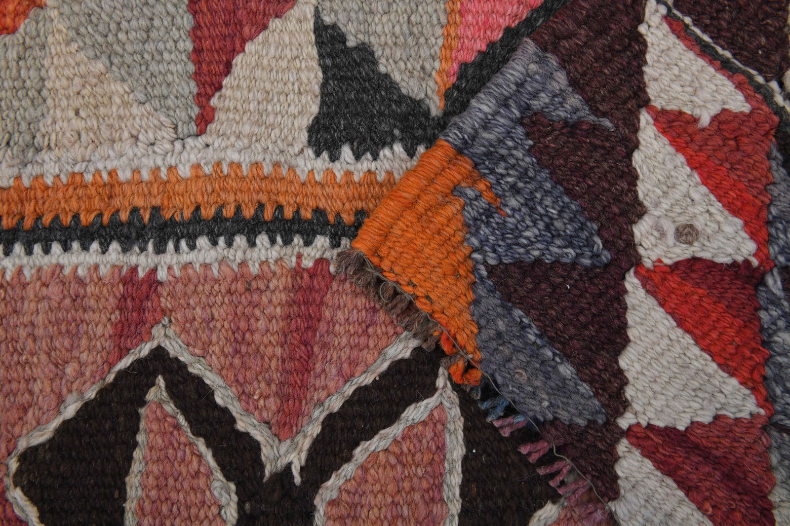 2.9x8.9 ft, TURKISH KILIM Runner - 17