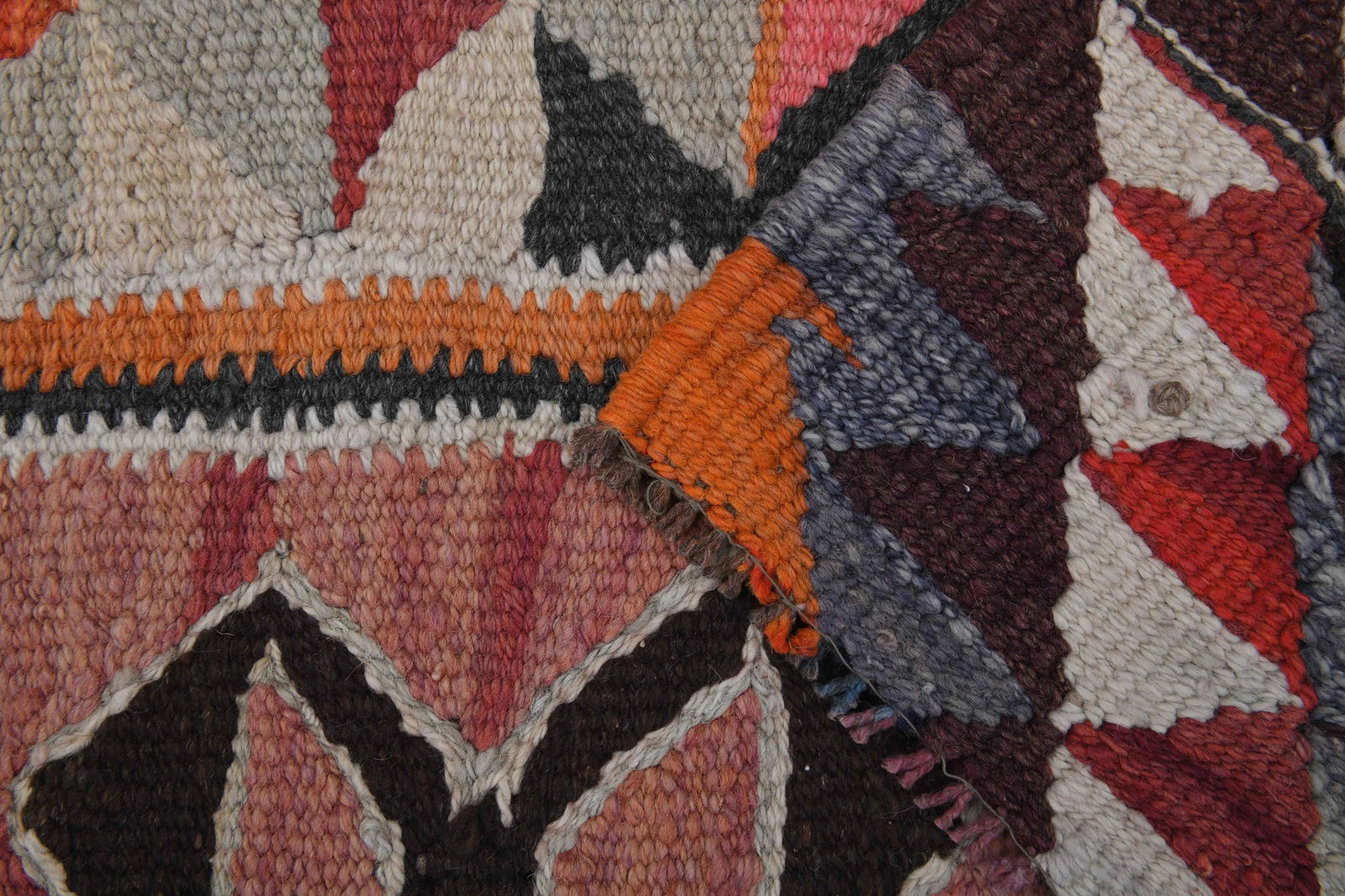 2.9x8.9 ft, TURKISH KILIM Runner - 9