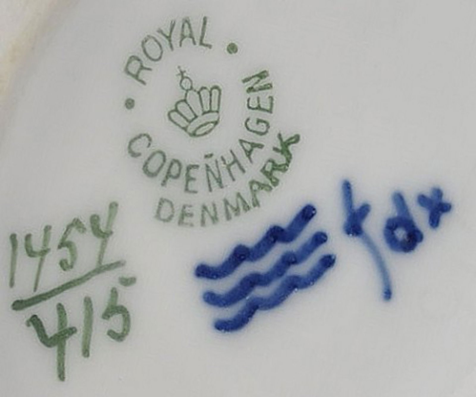 Rare Royal Copenhagen figurine by Christian Thomsen. Two monkeys. - 4