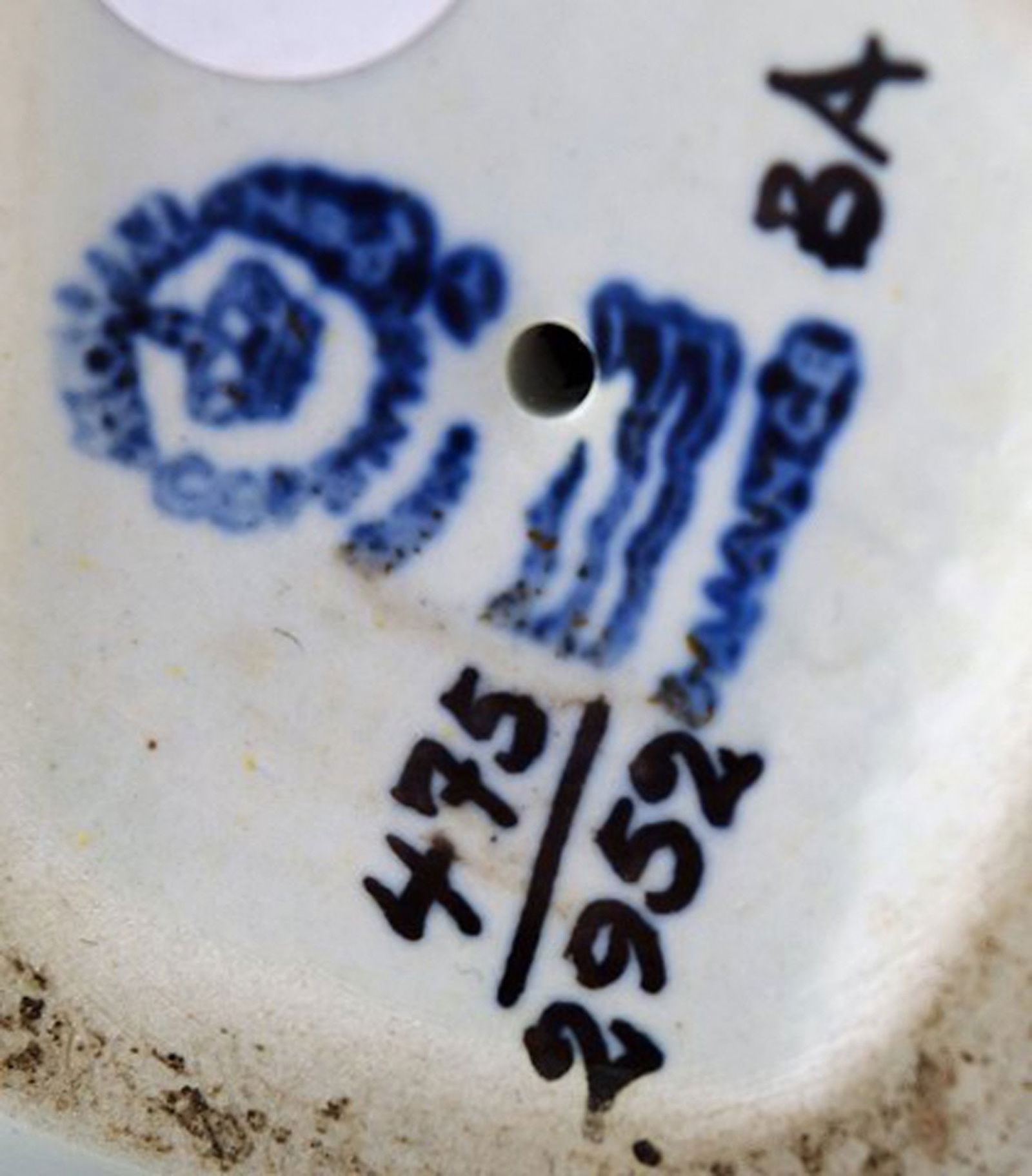 Royal Copenhagen bird in faience. - 6