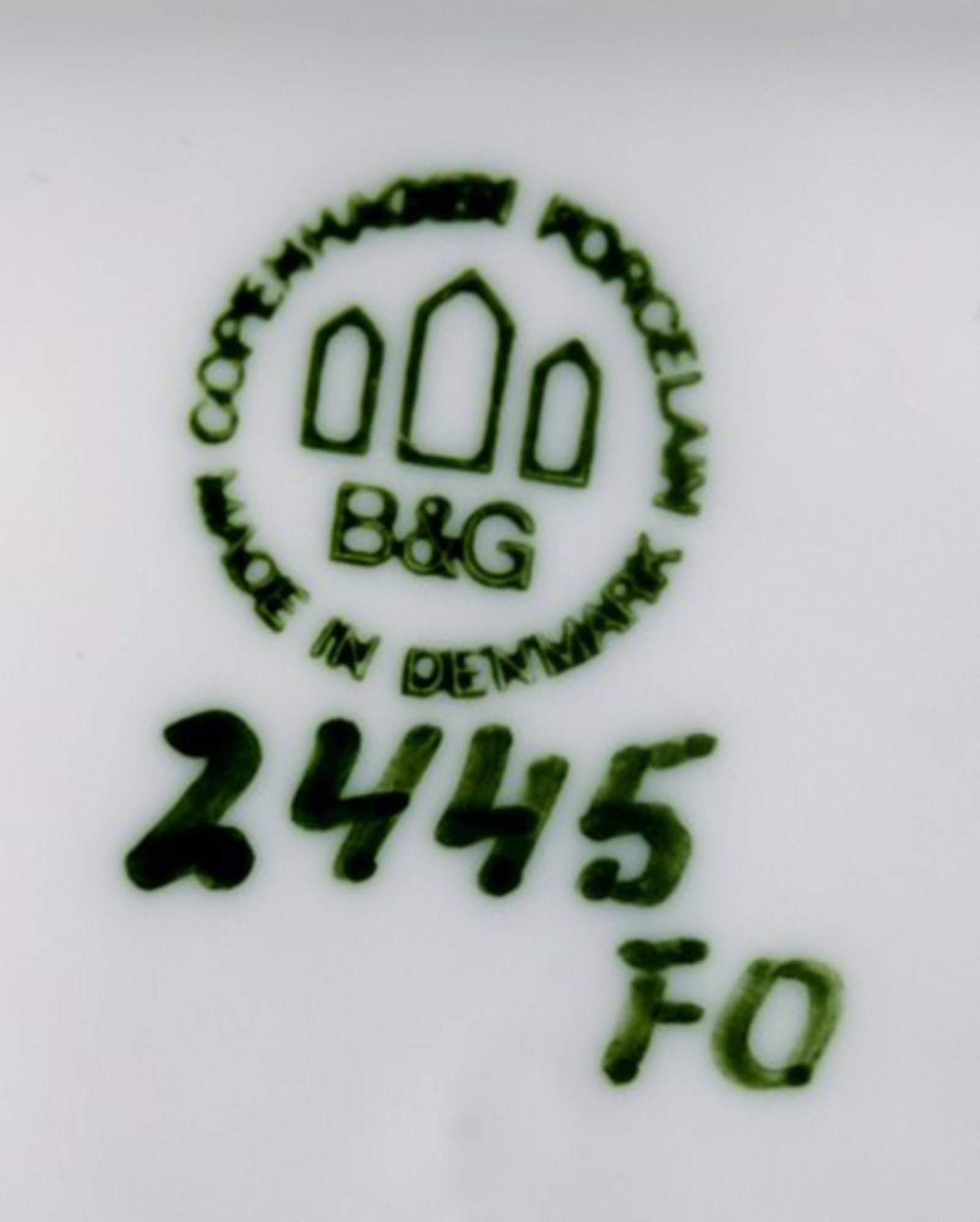 Rare Bing & Grondahl B & G number 2445, Pilot. Measures 29 cm. - 7