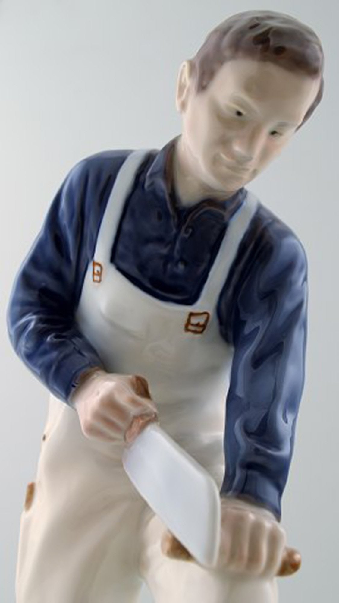 Bing & Grondahl Figure Craftsman 2434 Carpenter. - 6