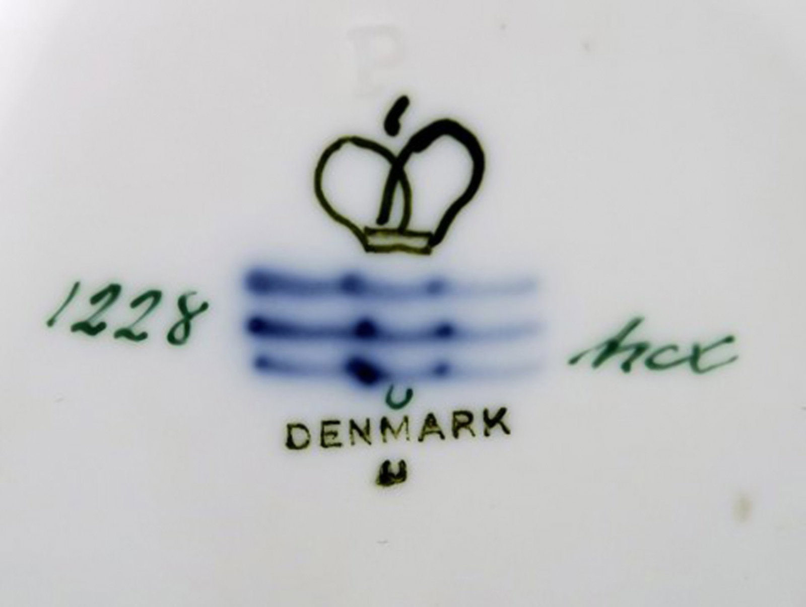 Royal Copenhagen, Julian Marie's mark. Porcelain figure decorated in overglaze, 'Clumsy Hans' No. - 7