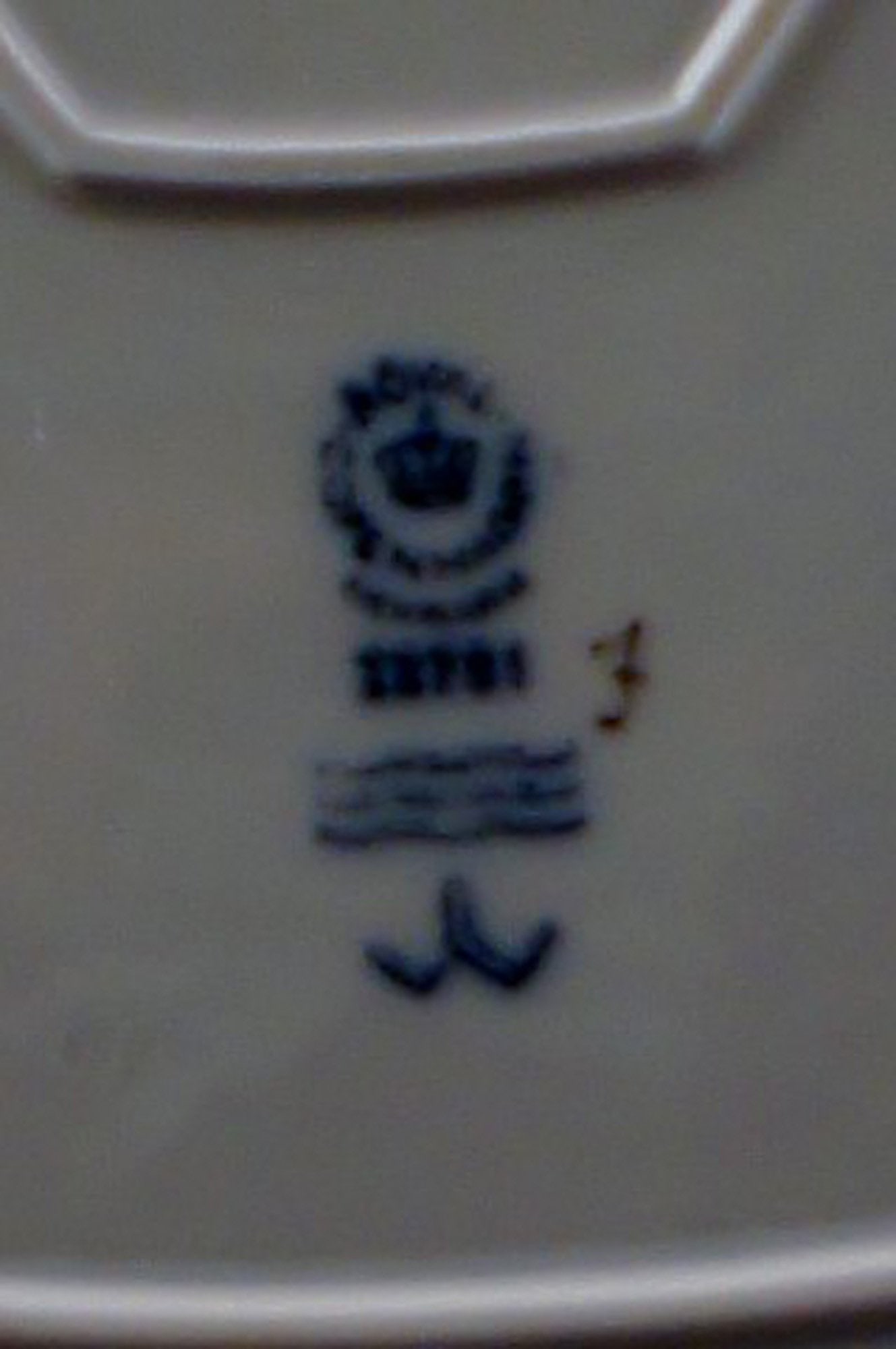 Royal Copenhagen dishes, faience. 2 pcs. in stock. - 8