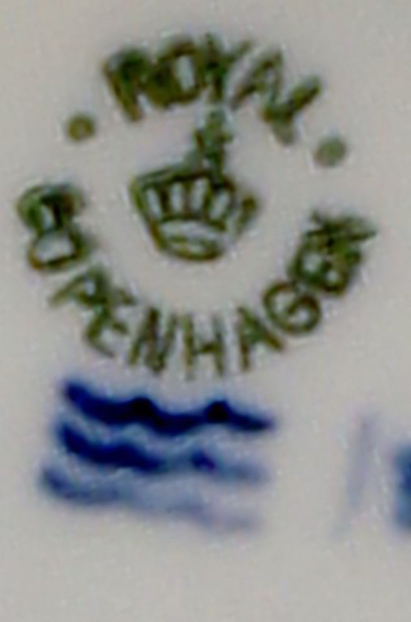 Royal Copenhagen, Easter 1921. - 4