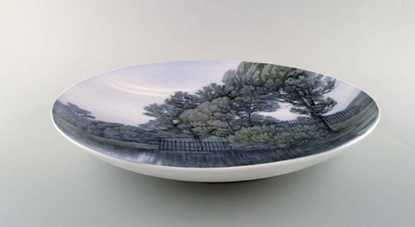 Large unique Royal Copenhagen dish by Stephan Ussing. - 2