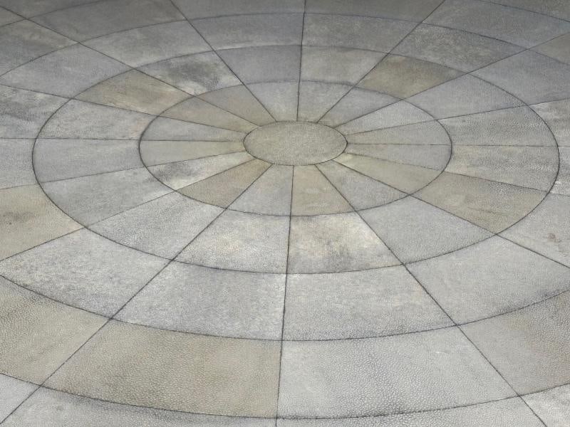 American Modern, Macassar Ebony, Shagreen, Brass, Table, USA, 2010s - 7