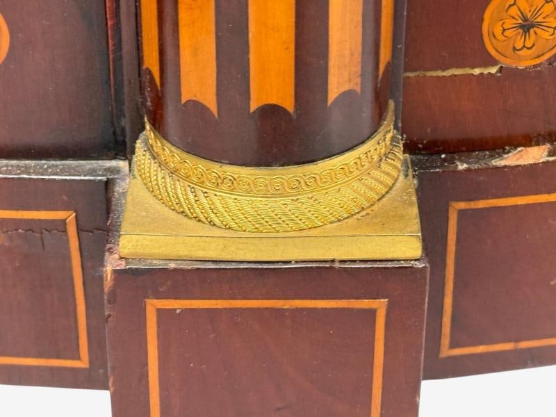 Italian Neoclassical, Marquetry, Satinwood, Demilune Chests, Italy, 19th c. - 9