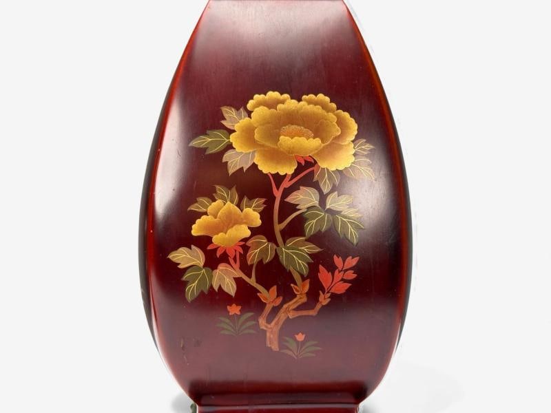 Japanese, Copper, Lacquered Metal, Brass, Maruni Vase Table Lamps, Japan, 1960s - 8