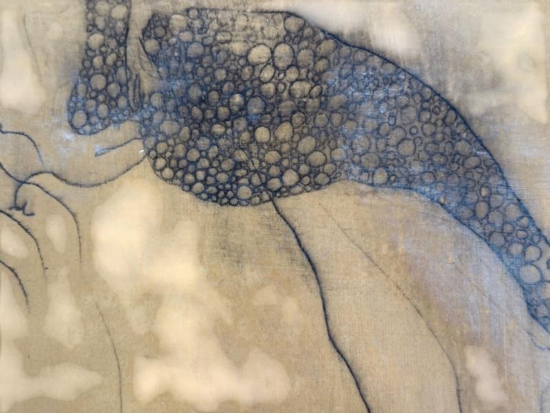 Angelina Nasso, Modern, Framed Abstract, Large Oil on Canvas, USA, 1998 - 8