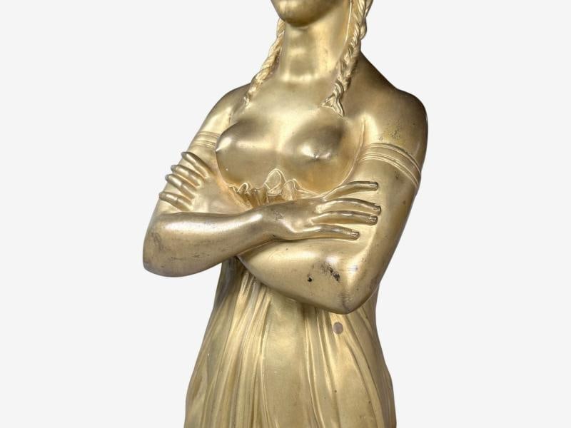 Empire Revival, Mahogany, Bronze, Monumental Mirror and Console, France, 19th c. - 8