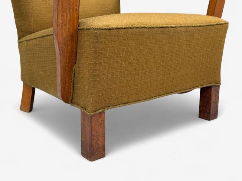Danish Modern, Bentwood, Fabric, Lounge Chairs, Denmark, 1930s - 8