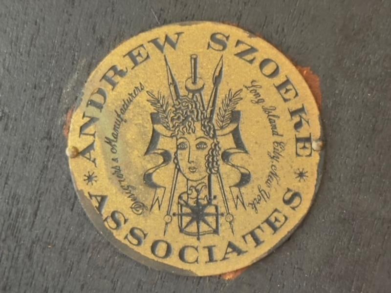 Andrew Szoeke, Satinwood, Oak, Writing Desk and Chair, USA, 1950s - 4