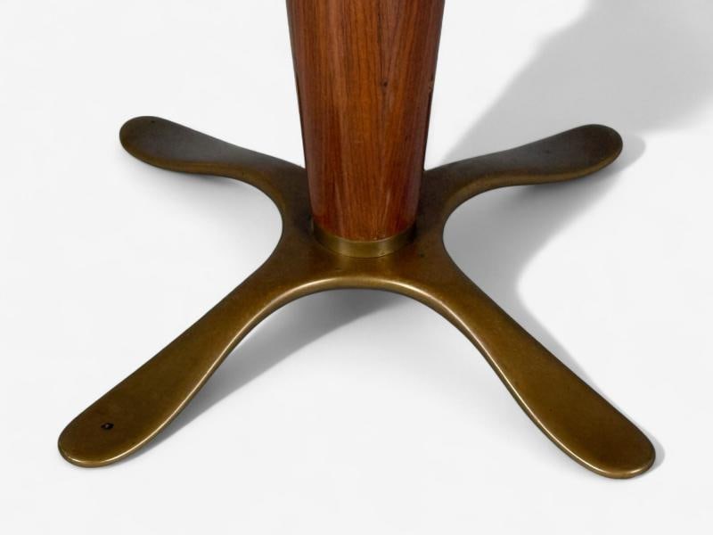 Paolo Buffa, Mahogany, Bronze, Center Table, Italy, 1940s - 10