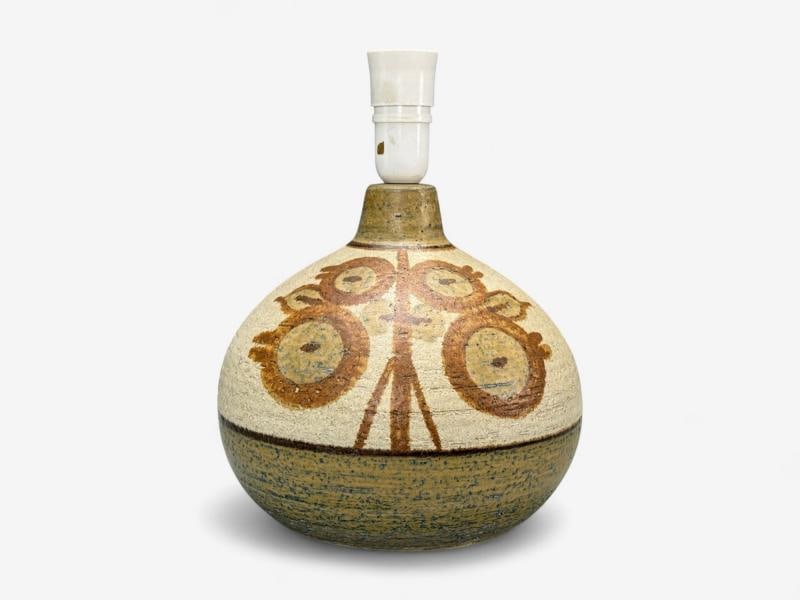 Søholm Stentøj, Danish Modern, Stoneware, Table Lamp, Denmark, 1970s - 4