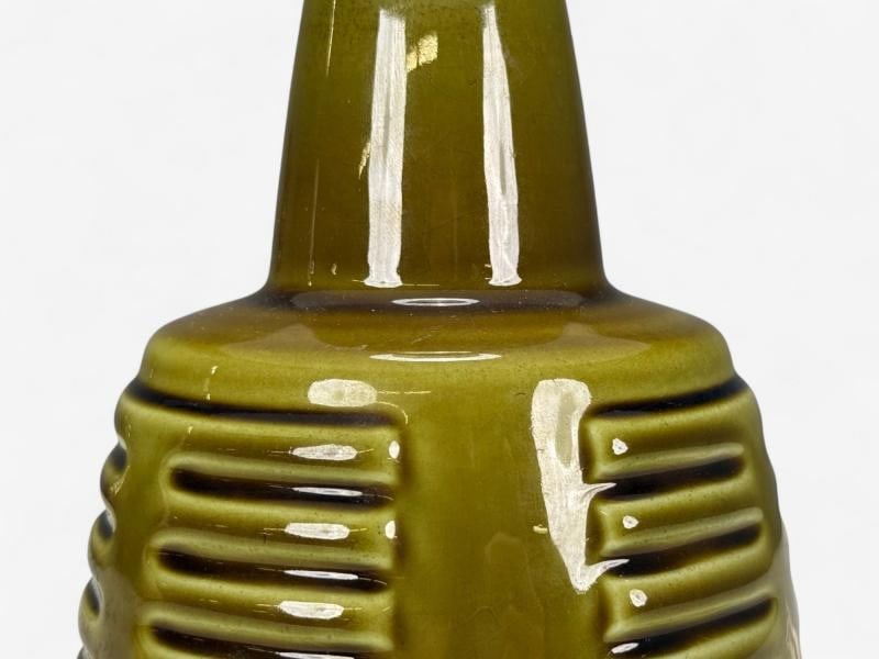 Einar Johansen, Danish Modern, Green Stoneware, Table Lamp, Denmark, 1970s - 6