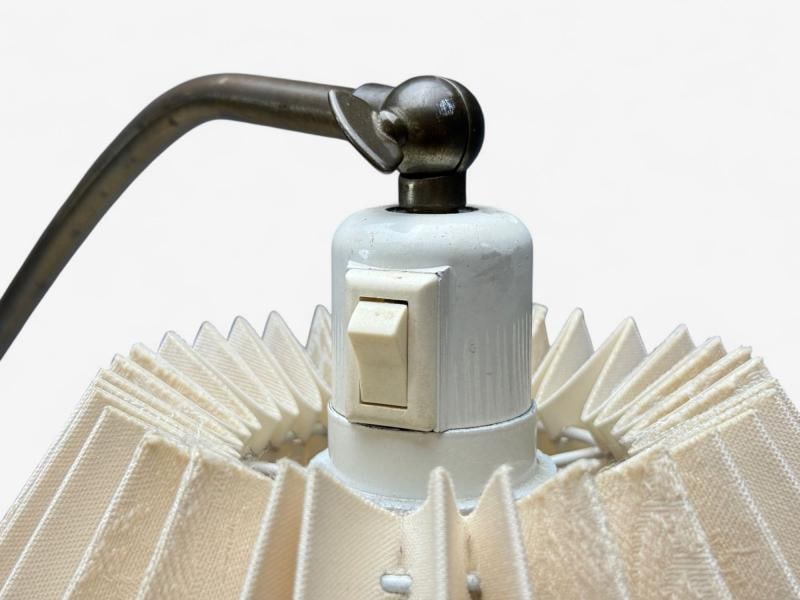 Swedish Modern, Brass, Fabric, Floor Lamp, Sweden, 1950s - 8