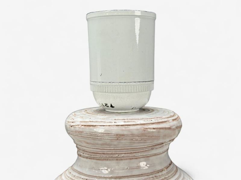 Danish Modern, Brown Stoneware, Table Lamp, Denmark, 1960s - 5