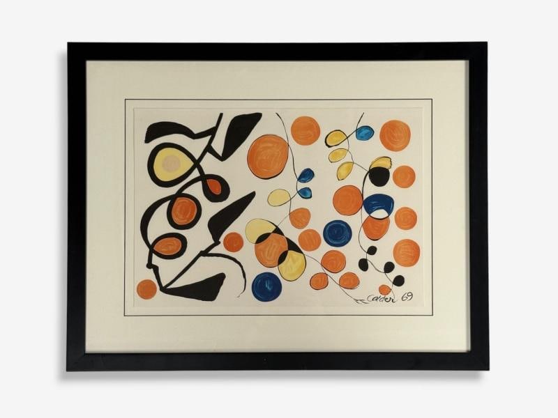Alexander Calder, "Spring Carnival" Authentic Lithograph, 1969 - 10
