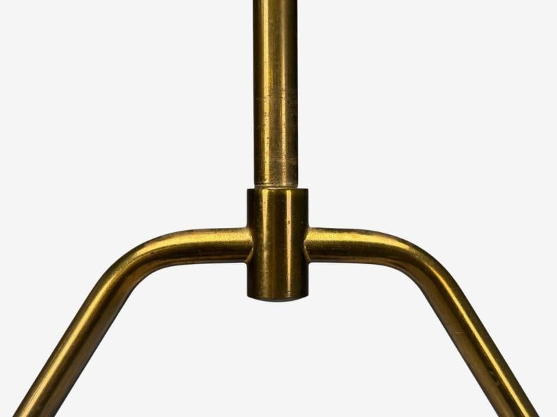 Danish Modern, Brass, Glass, Pendant Light, Denmark, 1960s - 8