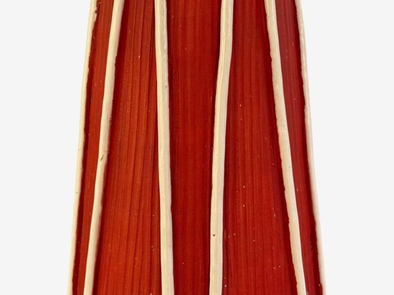 Italian Modern, Red Ceramic, Table Lamp, Italy, 1950s - 6