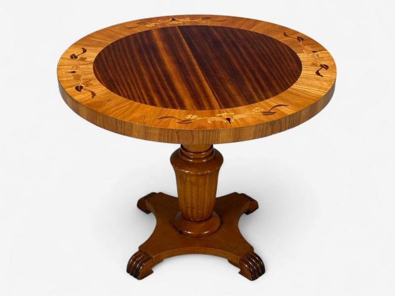 Swedish Art Deco, Marquetry Inlay, Wood, Center Table, Sweden, 1930s - 2