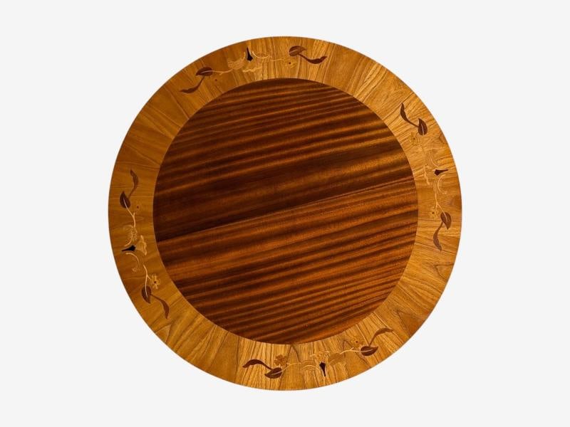Swedish Art Deco, Marquetry Inlay, Wood, Center Table, Sweden, 1930s - 5