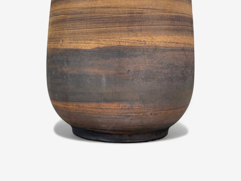 Aldo Londi Bitossi, Ceramic, Brass, Table Lamp, Italy, 1950s - 8