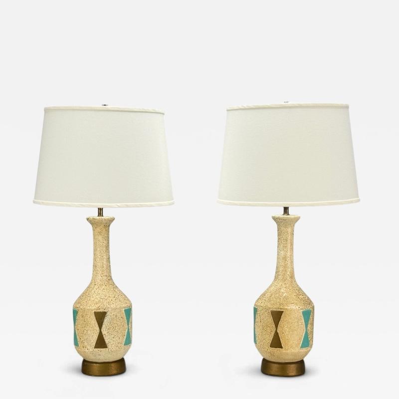 American Modern, Chalkware, Metal, Table Lamps, USA, 1950s (1 of 10)