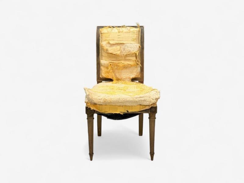 L. Alavoine & Cie, Louis XVI Style, Wood, Fabric, Dining Chairs, France, 19th C. - 5