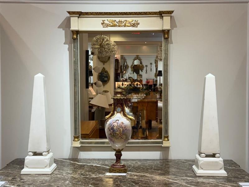 Neoclassical, White Marble, Obelisks on Pedestals, France, 1920s - 3