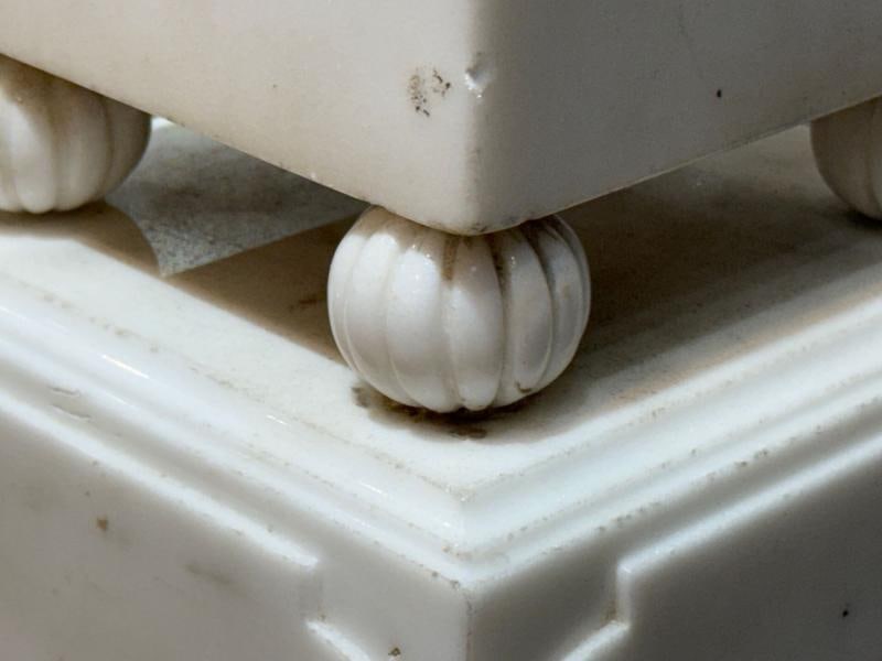 Neoclassical, White Marble, Obelisks on Pedestals, France, 1920s - 7