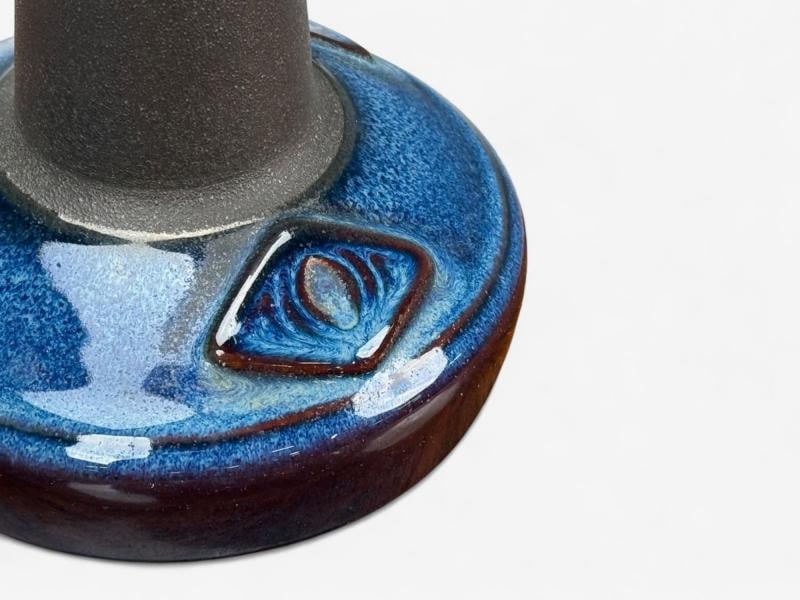 Søholm Stentøj, Glazed Stoneware, Table Lamps, Denmark, 1970s - 10