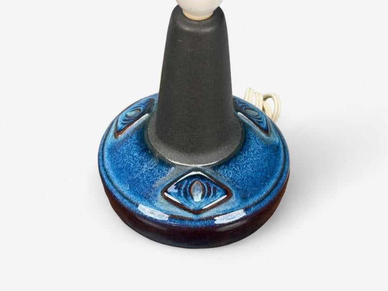 Søholm Stentøj, Glazed Stoneware, Table Lamps, Denmark, 1970s - 5
