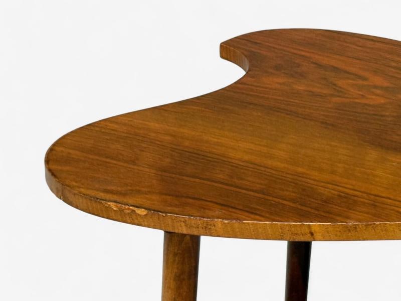 Danish Modern, Teak, Organic Form Side Table, Denmark, 1950s - 10