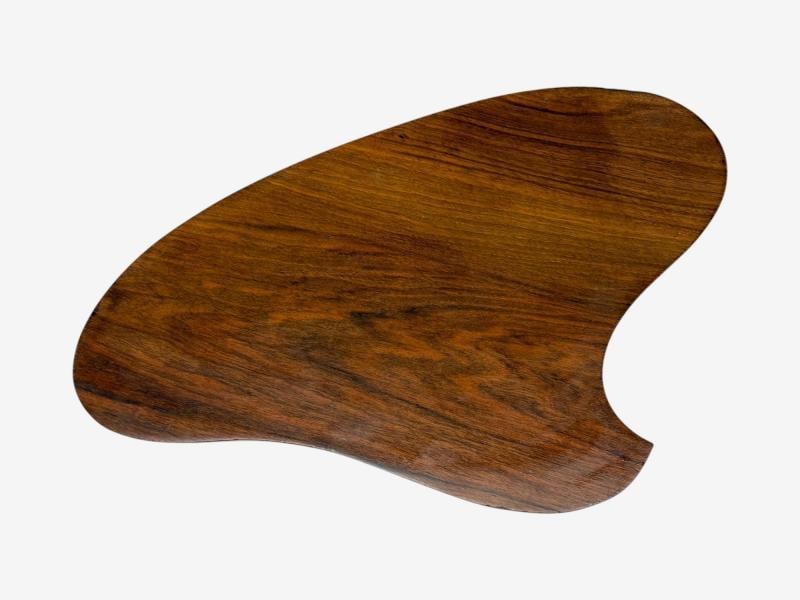 Danish Modern, Teak, Organic Form Side Table, Denmark, 1950s - 3