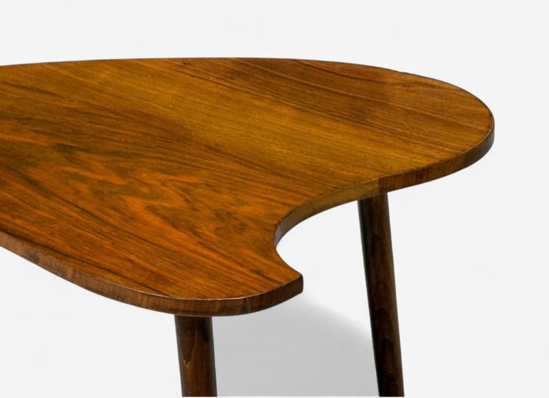Danish Modern, Teak, Organic Form Side Table, Denmark, 1950s - 7