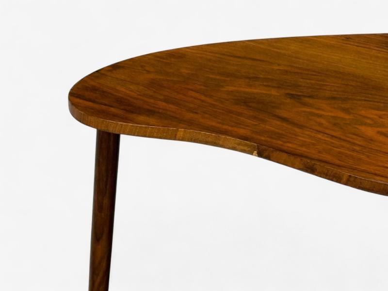 Danish Modern, Teak, Organic Form Side Table, Denmark, 1950s - 8