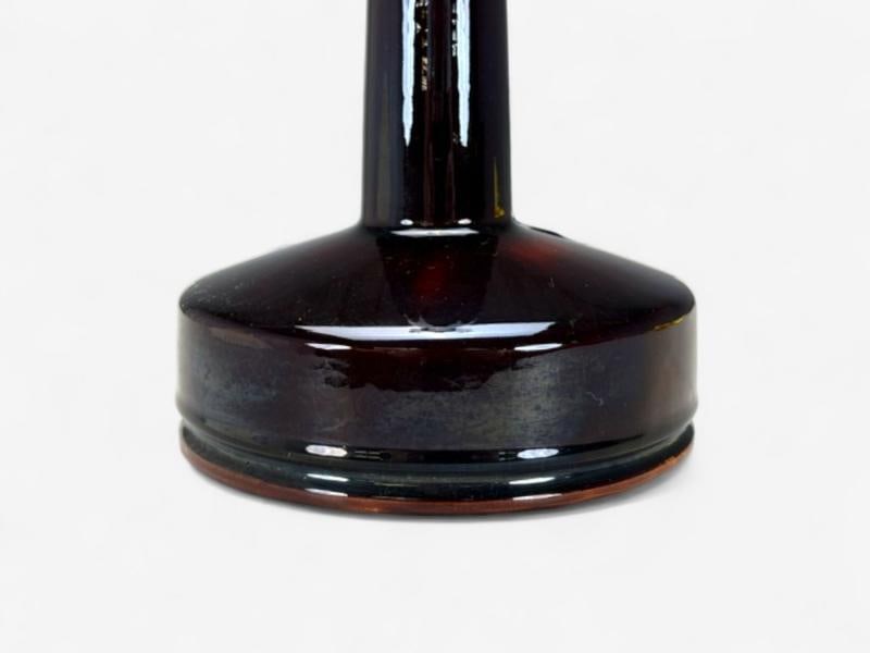 Danish Modern, Deep Red Stoneware, Table Lamp, Denmark, 1960s - 5