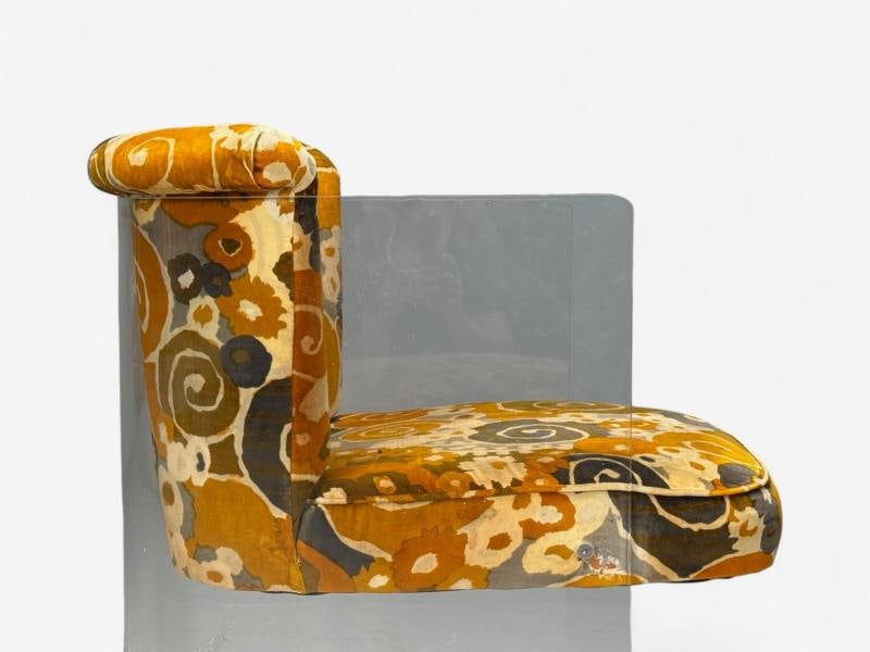 Vladimir Kagan, American Modern, Lucite, Fabric, Armchairs, USA, 1970s - 10