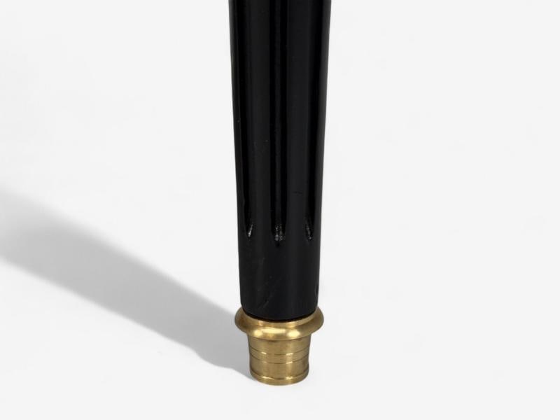 Louis XVI, Hollywood Regency, Bronze, Marble, Ebonized Console, France, 1930s - 6