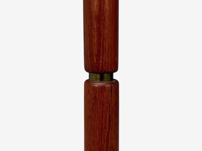 Danish Modern, Teak, Brass, Paper, Floor Lamp, Denmark, 1960s - 6