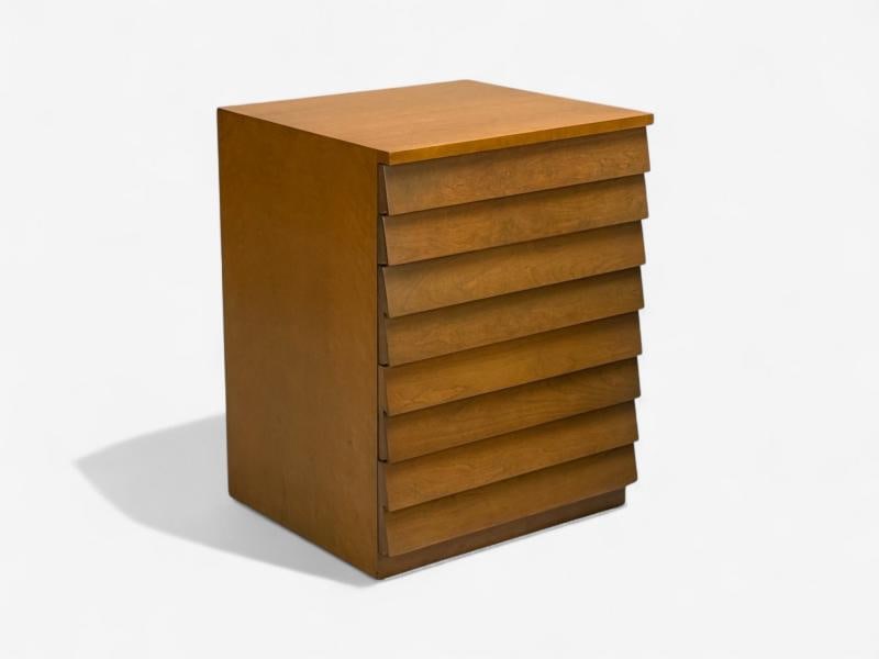 T.H. Robsjohn-Gibbings, American Modern, Maple, Nightstands, USA, 1960s - 3