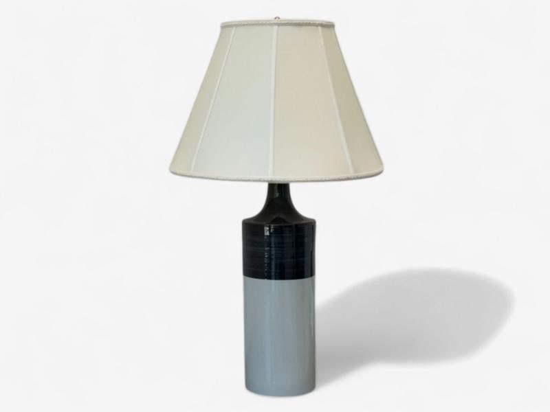 Gunvor Olin-Grönqvist, Glazed Ceramic, Large Table Lamp, Finland, 1960s - 2