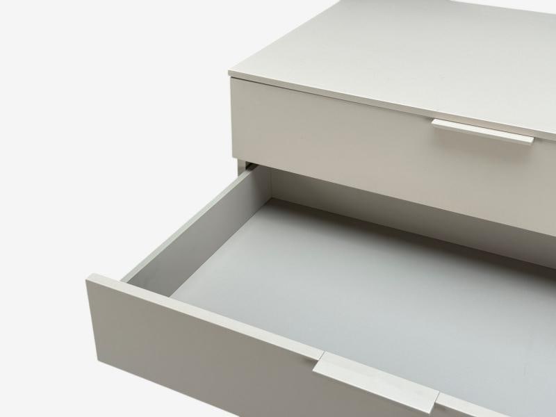 Guilio Cappelini, Cream Matte Lacquer, Highboy, Italy, 2010s - 6