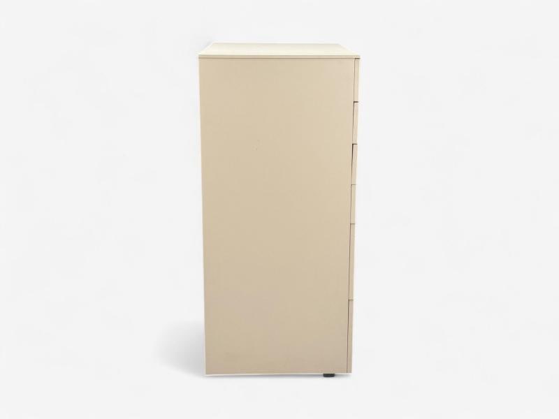 Guilio Cappelini, Cream Matte Lacquer, Highboy, Italy, 2010s - 8